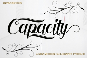 Capacity + Ornament Font Download