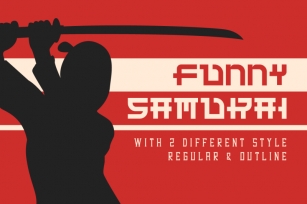 Funny Samurai Font Download