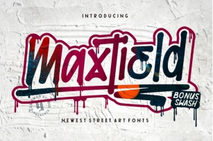 Maxtield - Graffiti Fonts Font Download
