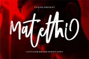 Matethi | A Stylish Script Brush Font Font Download