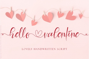 Hello Valentine Font Download