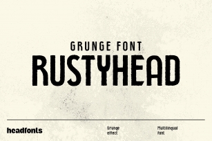 Rustyhead Typeface Font Download