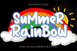 Summer Rainbow Font Download
