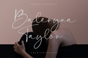 Baleryna Taylor Font Download