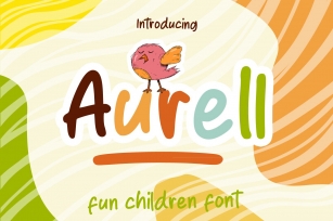 Aurell fun Font Download