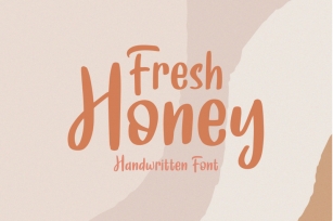Fresh Honey || Handwritten Font Font Download