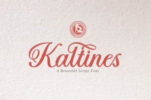 KALTINES - Script Font Download