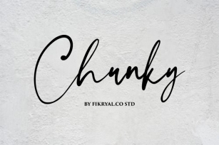 chunky Font Download