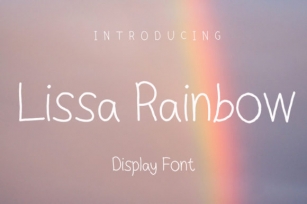 Lissa Rainbow Font Download