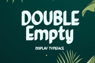 Double Empty Font Download