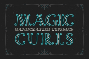 Magic Curls font Font Download