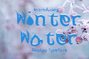 Winter Water Font Download