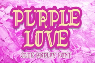 Purple Love Font Download