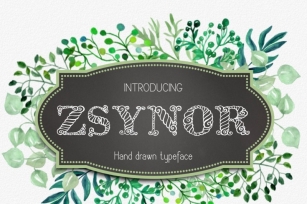 Zsynor Font Font Download
