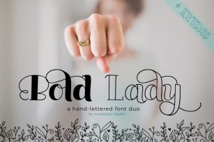 Bold Lady font duo Font Download