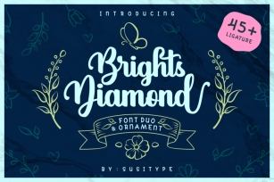 Brights Diamond Font Download