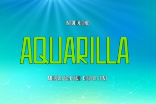 Aquarilla Font Download