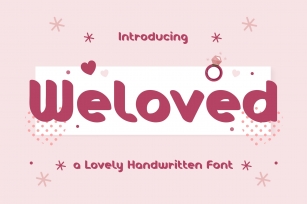 Weloved Font Download