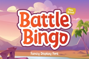 Battle Bingo Font Download