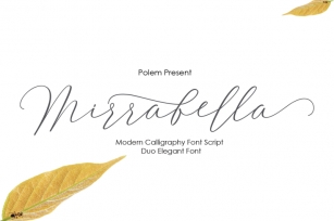 Mirrabella Duo Style Font Download
