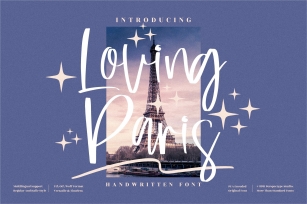 Loving Paris Font Download
