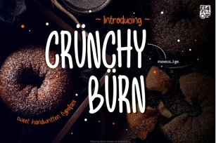 Crunchy Burn Font Download