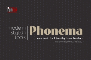 Phonema typeface Font Download