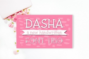 Dasha Font Trio Font Download