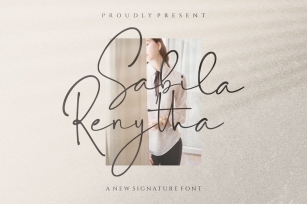 Sabila Renytha Signature Font Font Download