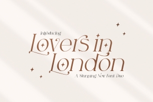 Lovers in London Serif Duo Font Download