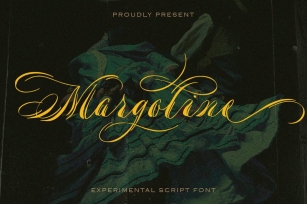 Margoline - script font Font Download