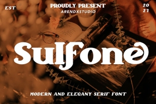 Sulfone - Modern And Elegant Serif Font Font Download