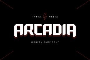 Arcadia - Scifi Game Font Font Download