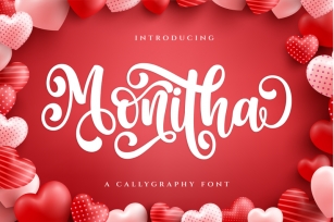 Monitha - Script Font Font Download