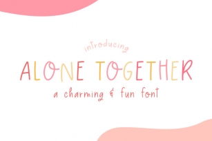 Alone Together Font (Fun Fonts, Skinny Fonts, Thin Fonts) Font Download