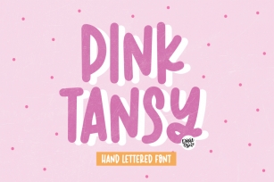 PINK TANSY Cute Sans Font Font Download