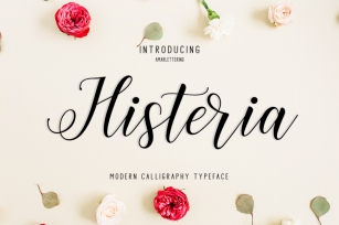 Histeria Script - Only $1 Font Download