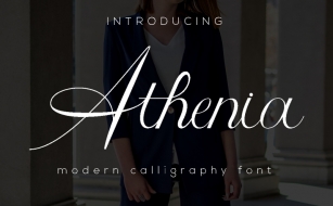 Athenia Font Download