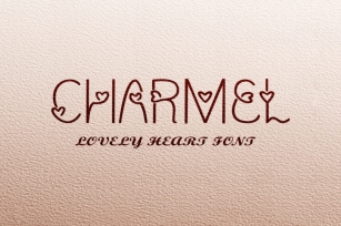 Charmel Love font. Valentines Day Font. Font Download