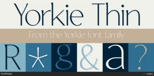 Yorkie Font Download