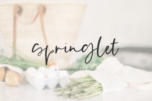 Springlet Script Font Download