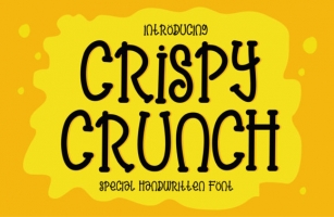 Crispy Crunch Font Download