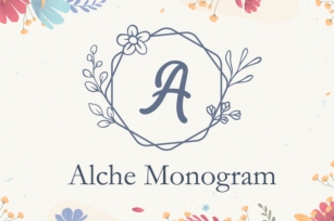 Alche Monogram Font Download