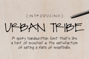 Urban Tribe Font Font Download