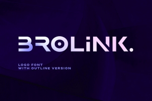 Brolink - Wide Logo Font Font Download