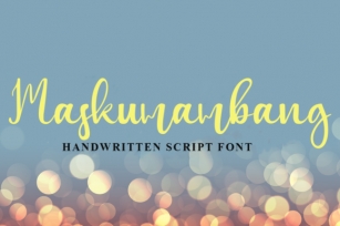 Maskumambang Font Download