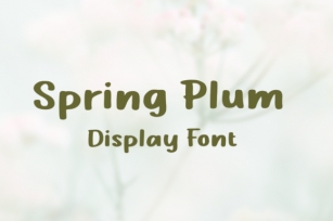 Spring Plum Font Download