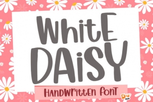 White Daisy Font Download