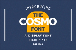 Cosmo Font Download