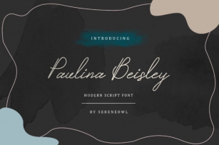 Paulina Beisley Font Download